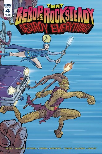 Teenage Mutant Ninja Turtles Bebop & Rocksteady Destroy Everything (2016) #4