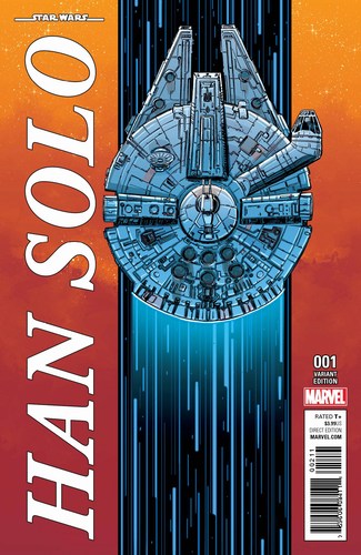 Star Wars Han Solo (2016) #1 (1:10 Millennium Falcon Variant)