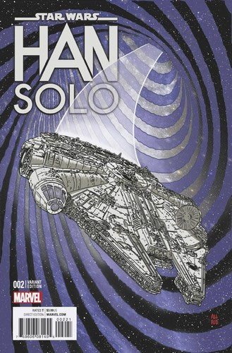 Star Wars Han Solo (2016) #2 (1:10 Millenium Falcon Variant)