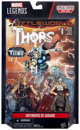 Marvel Legends 3.75" Battleworld Thors Comic 2-Pack Action Figures