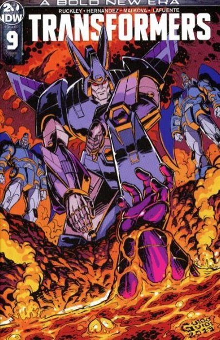 Transformers (2019) #9 (10 COPY INCV GUIDI)