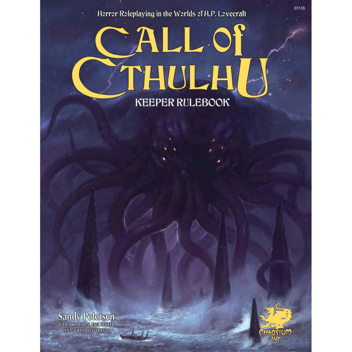 Call of Cthulhu 7E Keeper Core Rulebook