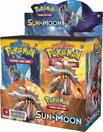 Pokemon TCG Sun & Moon Booster