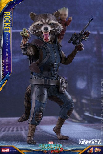 Rocket Guardians of the Galaxy II Movie Masterpieces 1:6 Scale Action Figure