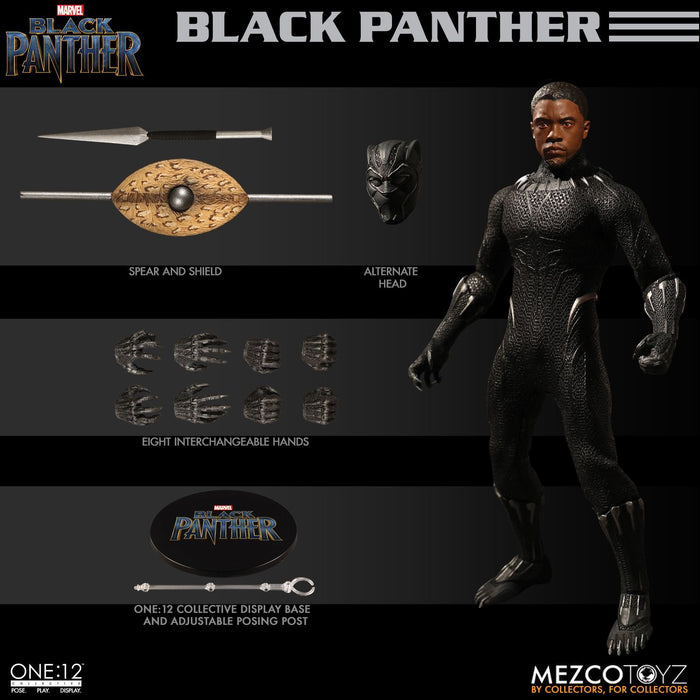 One-12 Collective Marvel Black Panther Action Figure