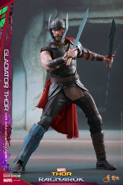 Gladiator Thor 1:6 Scale Action Figure - Thor Ragnarok Hot Toys