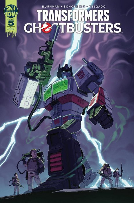 Transformers Ghostbusters (2019) #5 (10 COPY INCV STANLEY)