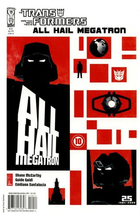 Transformers: All Hail Megatron (2008) #10 (Cover B)