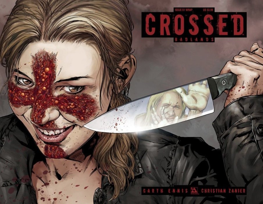 Crossed Badlands (2012) #51 (Wrap Cover)