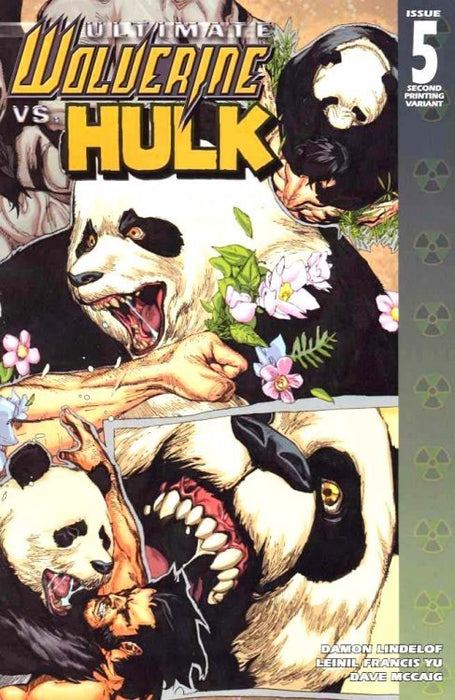 Ultimate Wolverine Vs. Hulk (2005) #5 (2nd Print Variant)