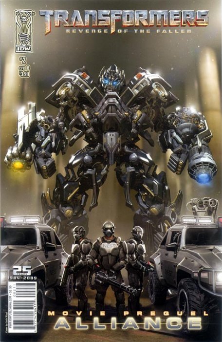 Transformers: Revenge of the Fallen - Alliance (2009) #2 (Nizzi Cover B)