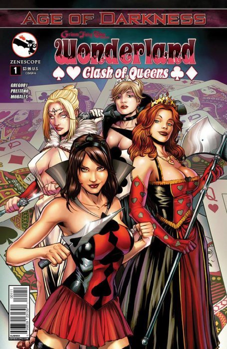 Grimm Fairy Tales Clash of Queens (2014) #1 (A Cover Spay)