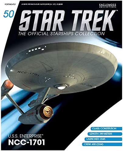 Star Trek Starships Figurine Magazine #50 (USS Enterprise NCC-1701 ToS)