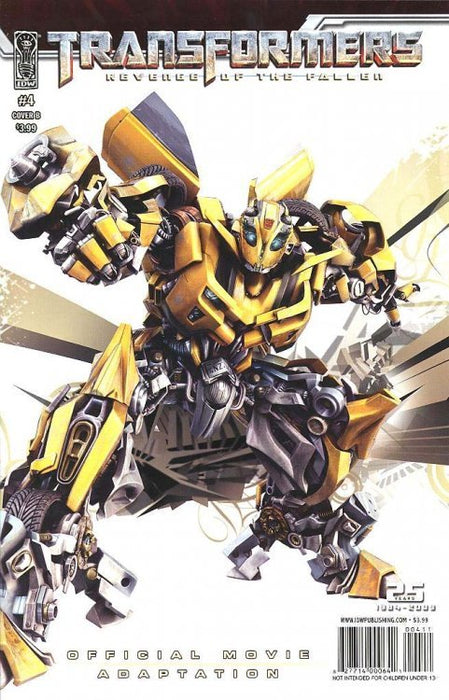 Transformers: Revenge of the Fallen - Movie Adaptation (2009) #4 (Photo Cover)