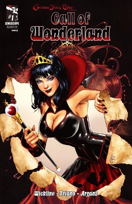 Grimm Fairy Tales: Call of Wonderland (2012) #1 (A Cover Spay)