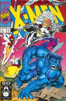 X-Men (1991) #1 (Beast Cover)