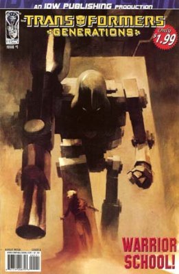 Transformers: Generations (2006) #1 (Wood Cover)