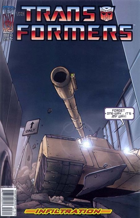 Transformers: Infiltration (2006) #3 (Wildman Cover D)