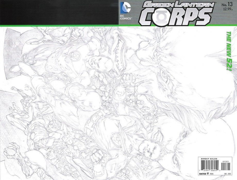Green Lantern Corps (2011) #13 (1:25 Variant Edition)