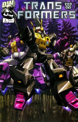 Transformers: Generation One (2002) #3 (Decepticon Cover)