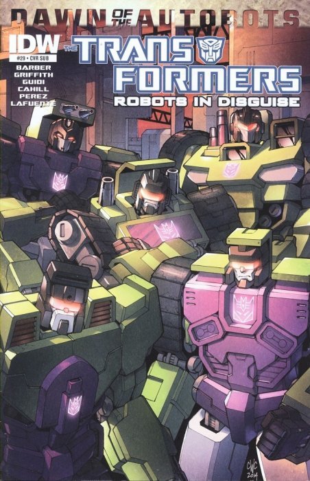 Transformers Robots in Disguise (2012) #29 (Subscription Variant)