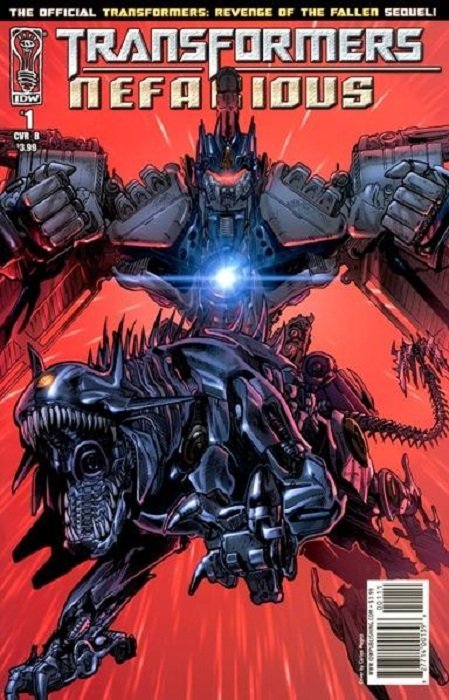Transformers: Nefarious (2010) #1 (Cover B Magno)