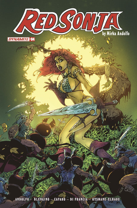 RED SONJA (2021) #4 CVR M FOC BONUS CASTRO ORIGINAL