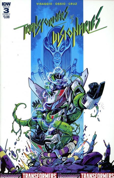 Transformers Vs The Visionairies (2017) #3 (Cover A Ossio)