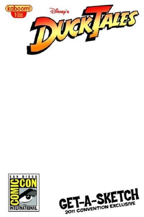 Ducktales (2011) #1 (Get A Sketch SDCC Variant)
