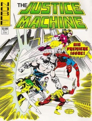 Justice Machine (1981) #1 (Byrne cover)