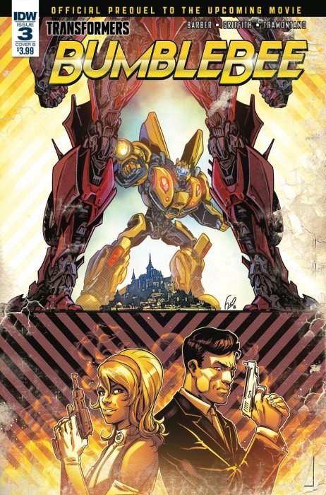 Transformers Bumblebee Movie Prequel (2018) #3 (Cover B Ossio)