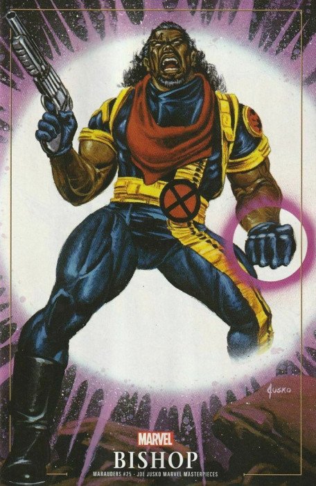 Marauders (2019) #25 (Jusko Marvel Masterpieces Bishop Variant)