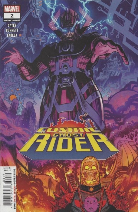 Cosmic Ghost Rider (2018) #2 (2nd Print Burnett Variant)