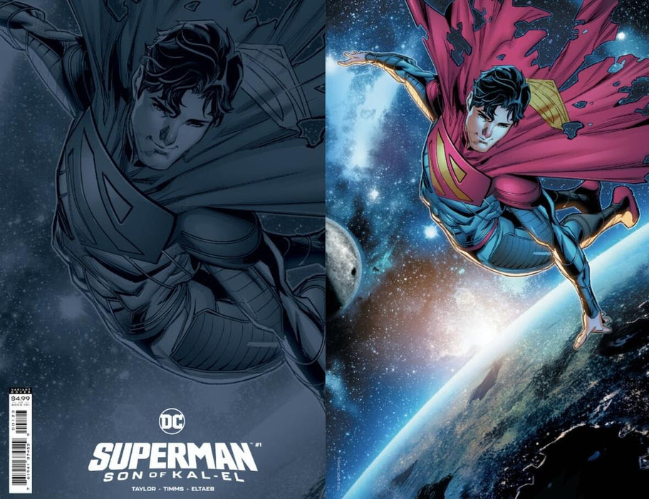 SUPERMAN SON OF KAL-EL #1 CVR A JOHN TIMMS 2nd Print 1:25 Variant
