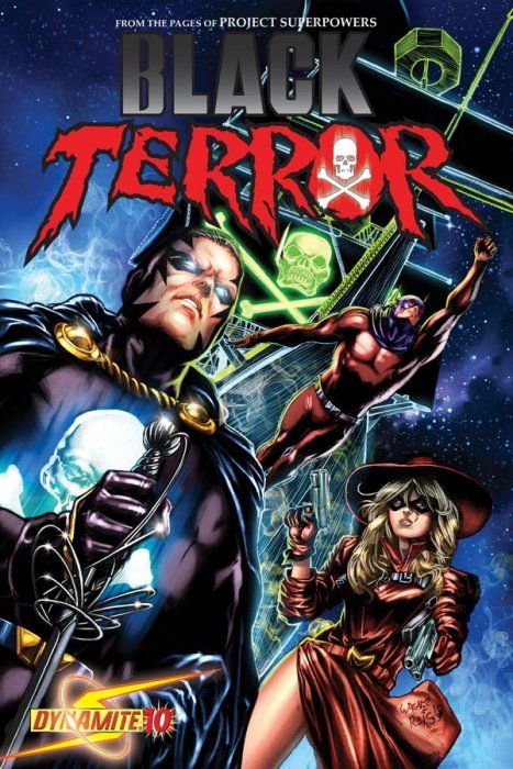 Black Terror (2008) #10 (Reis Cover)