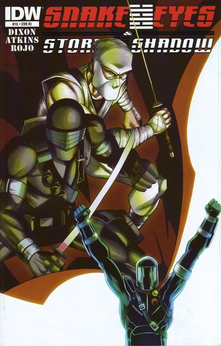 Snake Eyes & Storm Shadow (2012) #15 (1:10 Variant)