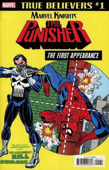 True Believers Punisher First Appearance (2018) #1