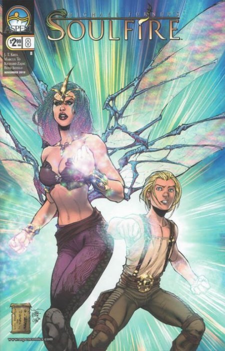 Soulfire (2009) #8 (Cover B Kevin Sharpe)