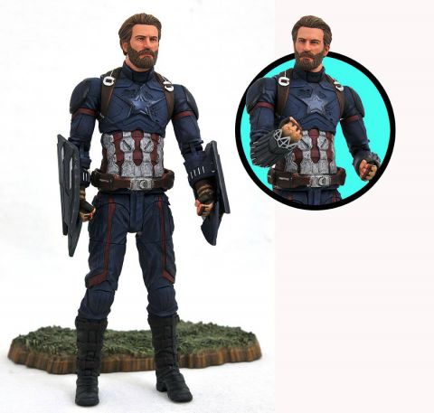 Marvel Select Avengers 3 Captain America Action Figure