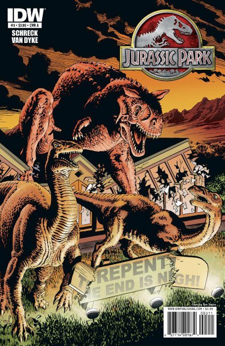 Jurassic Park (2010) #3 (Cover A)