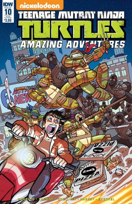 Teenage Mutant Ninja Turtles: Amazing Adventures (2015) #10 (Subscription Variant)