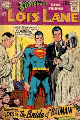 Supermans Girlfriend Lois Lane (1958) #89 (Batman)