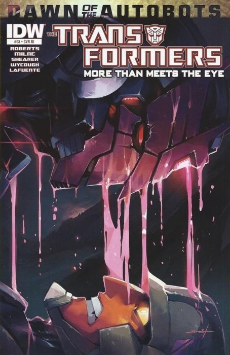 Transformers More Than Meets the Eye (2012) #33 (1:10 Stone Variant)