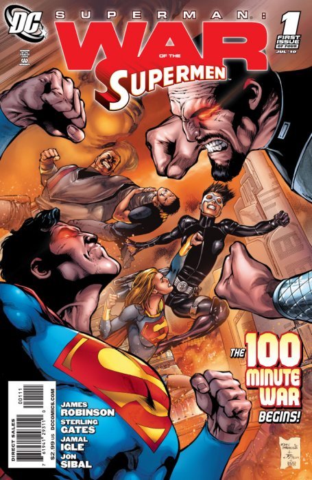 Superman: War of the Supermen (2010) #1