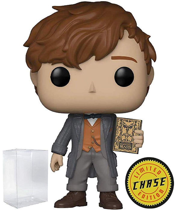 Pop Fantastic Beasts Newt Scamander Vinyl Figure (Chase Variant With Book)