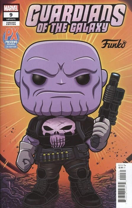GUARDIANS OF THE GALAXY #9 FUNKO VARIANT
