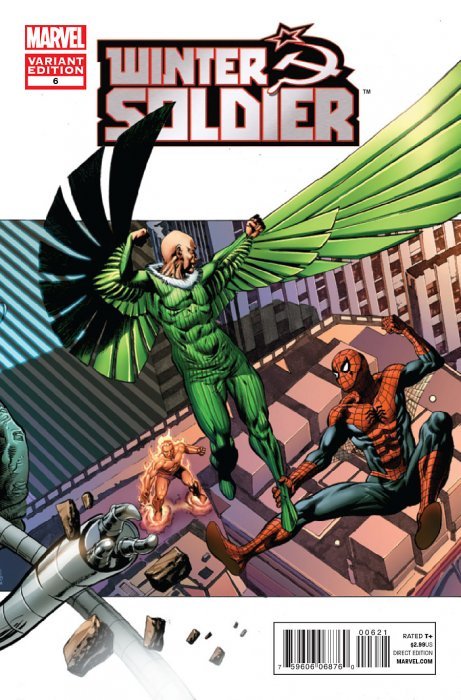 Winter Soldier (2012) #6 (ASM In Motion Variant)