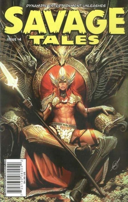 Savage Tales (2007) #4 (Sejic Incentive Cover)