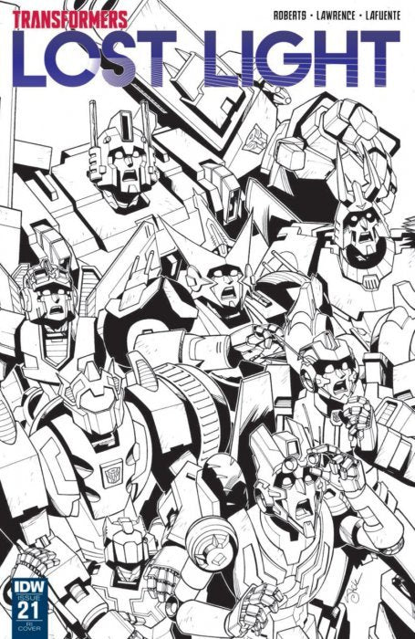 Transformers Lost Light (2016) #21 (1:10 Variant Lawrence)