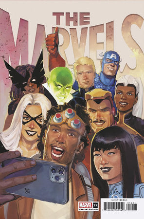 THE MARVELS #12 1:25 REIS VARIANT